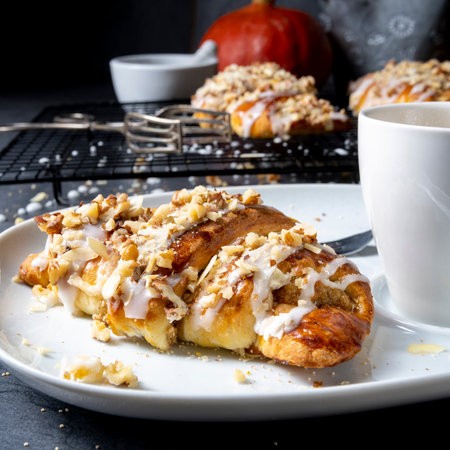 Polish St. Martin's Day Croissants (Marcinki)の写真素材