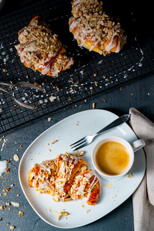Polish St. Martin's Day Croissants (Marcinki)の写真素材