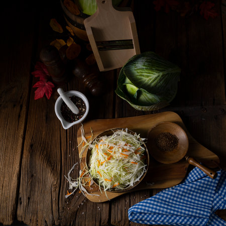 Delicious sauerkraut Polish styleの写真素材