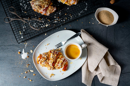 Polish St. Martin's Day Croissants (Marcinki)の写真素材