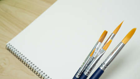 Art Materials to Use When Paintingの写真素材