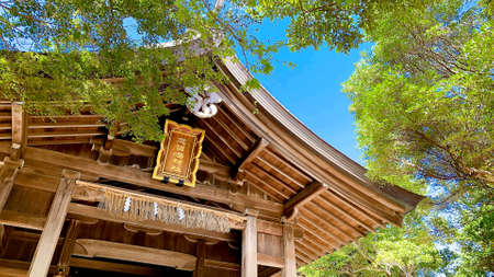 Shikaumi Shrine on Shikanoshima Island, Higashi-ku, Fukuoka Cityのeditorial素材