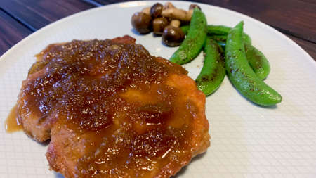 Pork Ginger with Ginger Sauceの写真素材