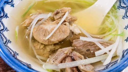 Beef Tail Soup I drank in Sendai