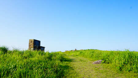 View from Kawachi Pass, Hirado City, Nagasaki Prefectureの写真素材