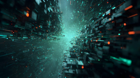 High resolution abstract sci-fi artwork number 100, cinematic style, perfect for digital projects, wallpapers, and creative designs.の素材