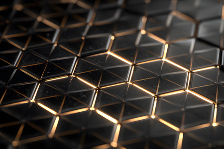 Futuristic abstract digital artwork number 106, cinematic style with sci-fi and fantasy elements, vibrant colors and surreal textures, perfect for backgrounds and creative projects.の素材