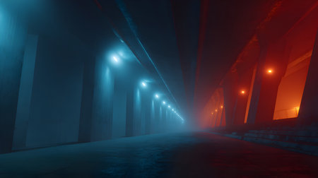 Futuristic abstract digital artwork number 91, cinematic style with sci-fi and fantasy elements, vibrant colors and surreal textures, perfect for backgrounds and creative projects.の素材