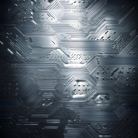 High resolution landscape abstract background with blue tones. Clean stock image suitable for wallpaper, presentations, and social media graphics.の素材