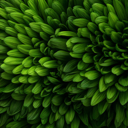 High resolution landscape abstract background with green tones. Clean stock image suitable for wallpaper, presentations, and social media graphics.の素材