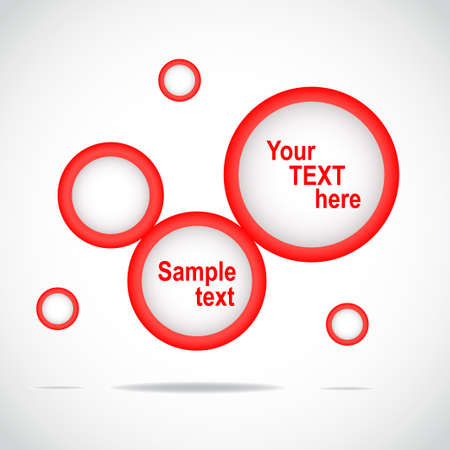 Abstract web site red designのイラスト素材