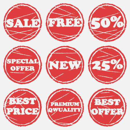 Sale icons setのイラスト素材
