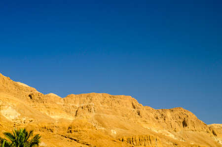 Judean desert in Israel, daytime in Middle East