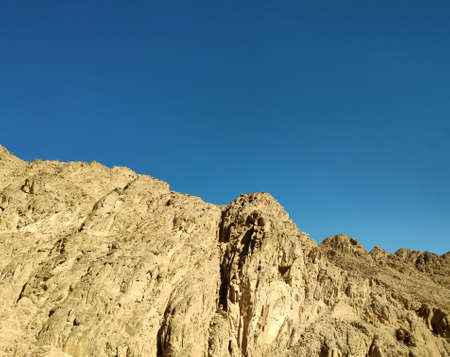 Rocks in the desert, Sinai desert mountains landscape wallpaper, picturesque view