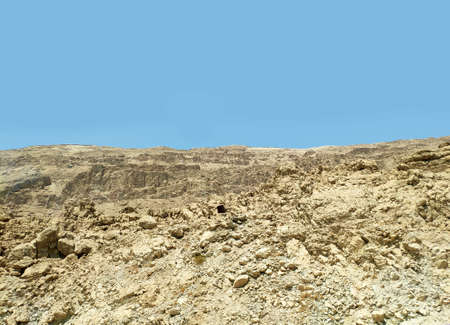 Desert rocks and hills background, Negev desert in Israel, nice touristic location