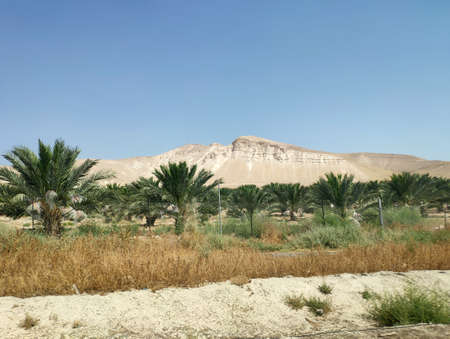 Mountains and rocks of the Negev desert in Israel