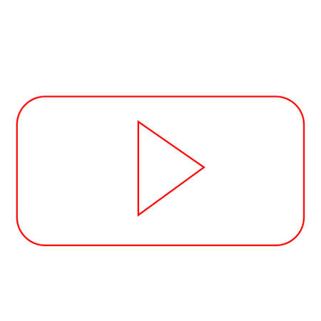 Live video streaming rectangular shape. Stream templateのイラスト素材