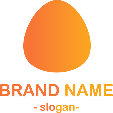 Colored logo idea, creative logotype concept template, business logo shape vector illustrationのイラスト素材