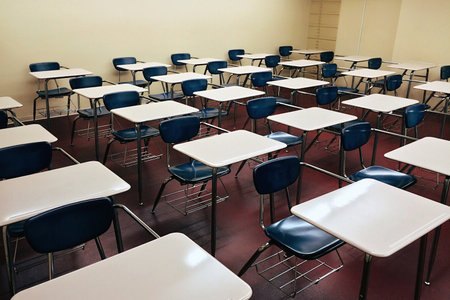 Back to school background, education concept template for bannersの写真素材