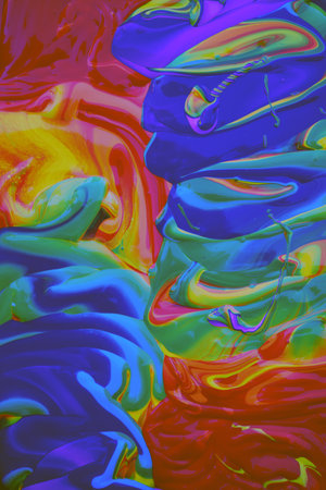 Vivid colors abstract background, bright trending colors palette pattern, wallpaper template