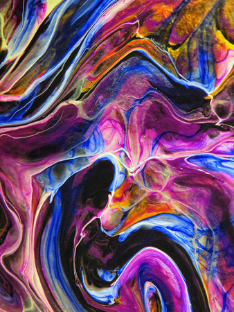 Vivid colors abstract background, bright trending colors palette pattern, wallpaper templateの写真素材