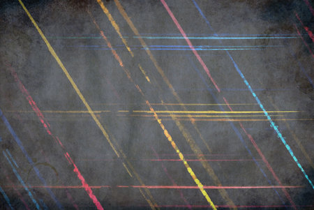 Abstract background pattern, presentation cover illustration, geometric hi tech textureの写真素材