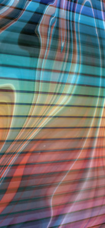 Abstract sparkling iphone wallpaper background format, presentation cover. Vivid colors smartphone wallpaper illustrationの写真素材