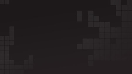 Abstract tiles with cubes and rectangles cover background illustrationの写真素材