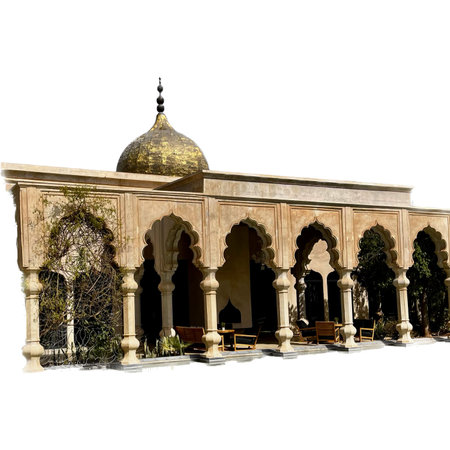 Mausoleum of Humayun in Isfahan, Iranの写真素材