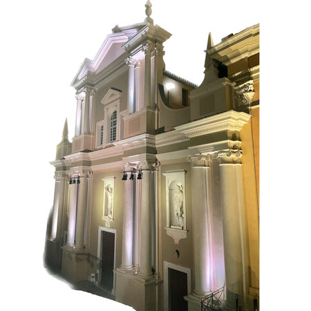 Church of Our Lady of the Immaculate Conception in Mexicoの写真素材