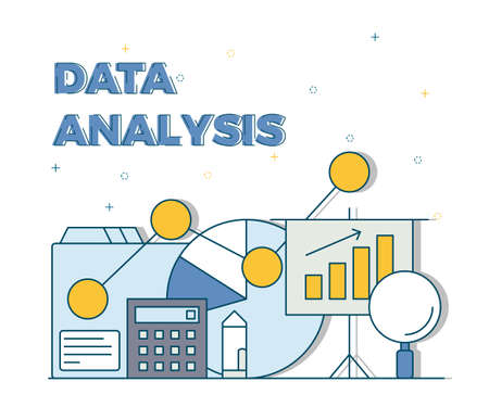 Data analysis.のイラスト素材