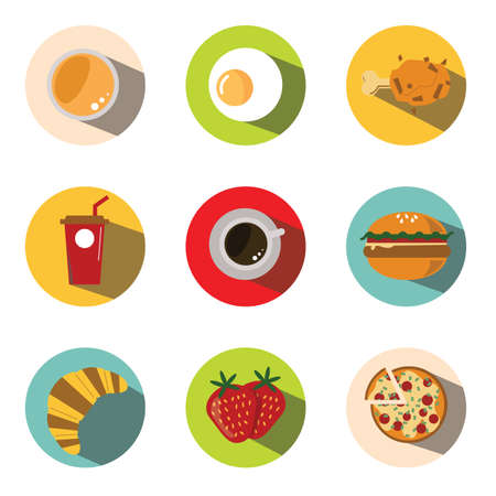 Breakfast iconのイラスト素材