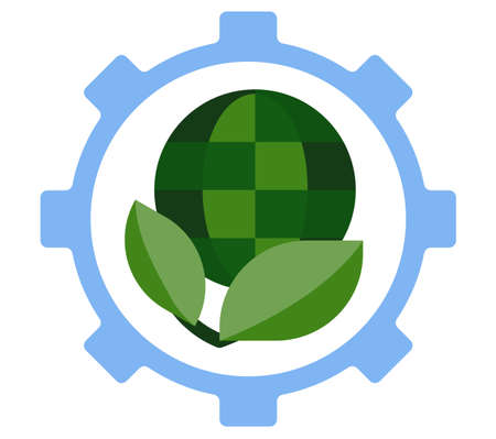 environmental care modern concept ui ux icon for website, app, presentaion, flyer, brochure etc.のイラスト素材