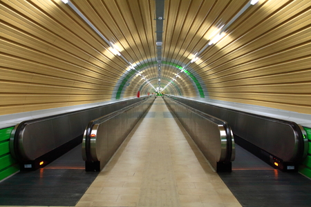 Sliding scale - escalatorの写真素材