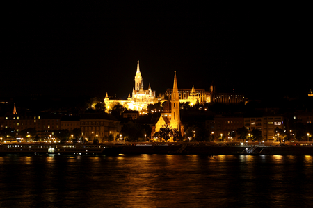 Buda View, From Danube sideのeditorial素材