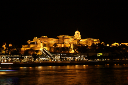 Buda View, From Danube sideのeditorial素材