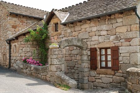 Nice stone historical buildings