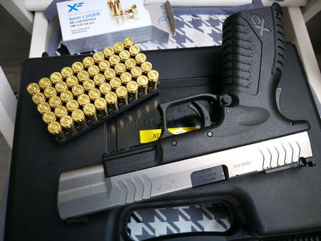 Sporting pistol.