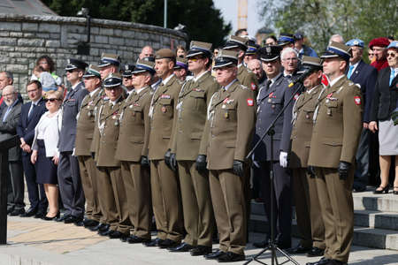 State celebration of the Polish constitution on May 3, WrocÅ‚aw.
