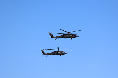 08.15.2023 warsaw, poland, Military parade on the Polish Army Day Warsaw 2023. Polish Army. parade.