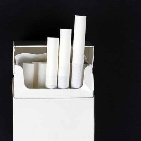 Pack of cigarettesの写真素材