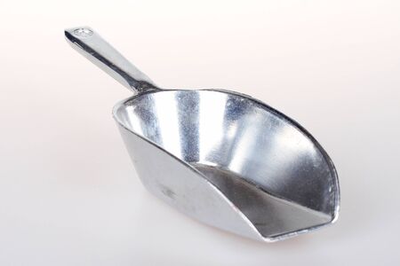 Aluminum transfer scoopの写真素材