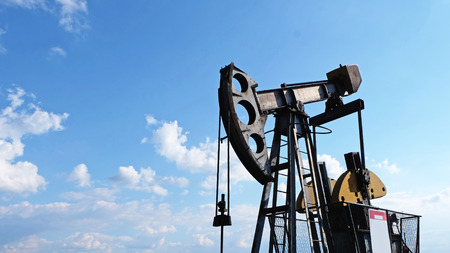 Pump jack and wellheads, Extraction of oil