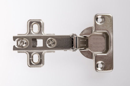 Adjustable steel hinge