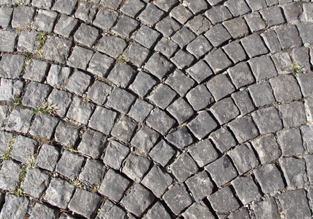 Cobblestone texture close upの写真素材