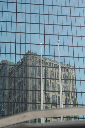 Reflections in the towerのeditorial素材