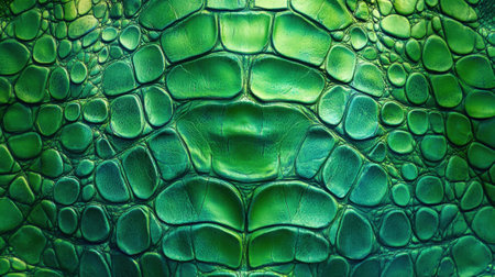 Crocodile skin texture pattern - detailed reptile print. High quality photoの素材