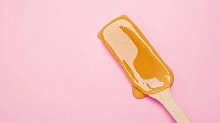 Sugar paste or thick wax honey for hair removal. High quality photoの素材