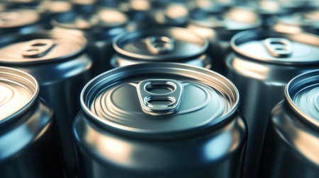 Can Production in a Factory. Industrial Manufacturing Process. High quality photoの素材