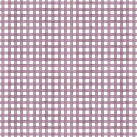 Seamless pattern with purple watercolor stripes, hand-drawn, checkered pattern on a white background. This illustration is suitable for decorating textiles, wrapping paper, packaging, wallpaperの写真素材